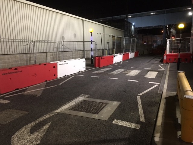 Concrete Barrier to Provide Safety to Drivers and Pedestrians