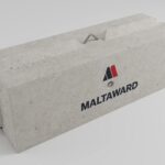 Vee Block Concrete Barriers
