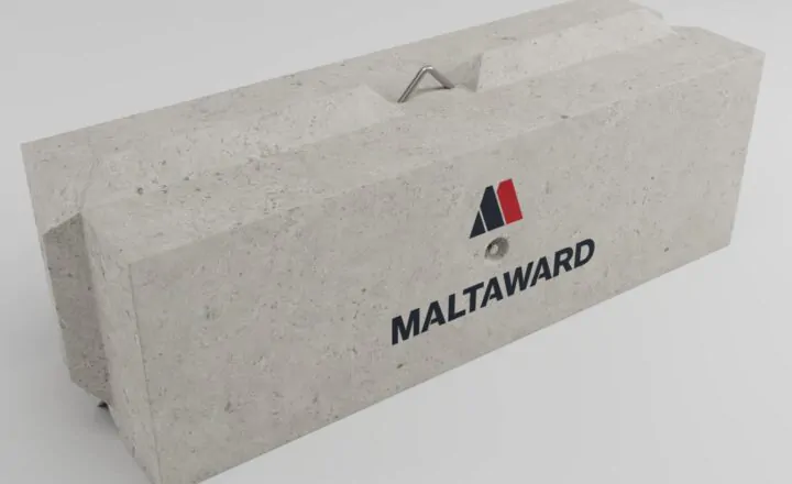 Vee Block Concrete Barriers