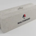 Bin blocks concrete barriers made from precast concrete by Maltaward for versatile site applications