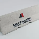 Delta Block concrete Jersey barrier by Maltaward for site security and traffic management