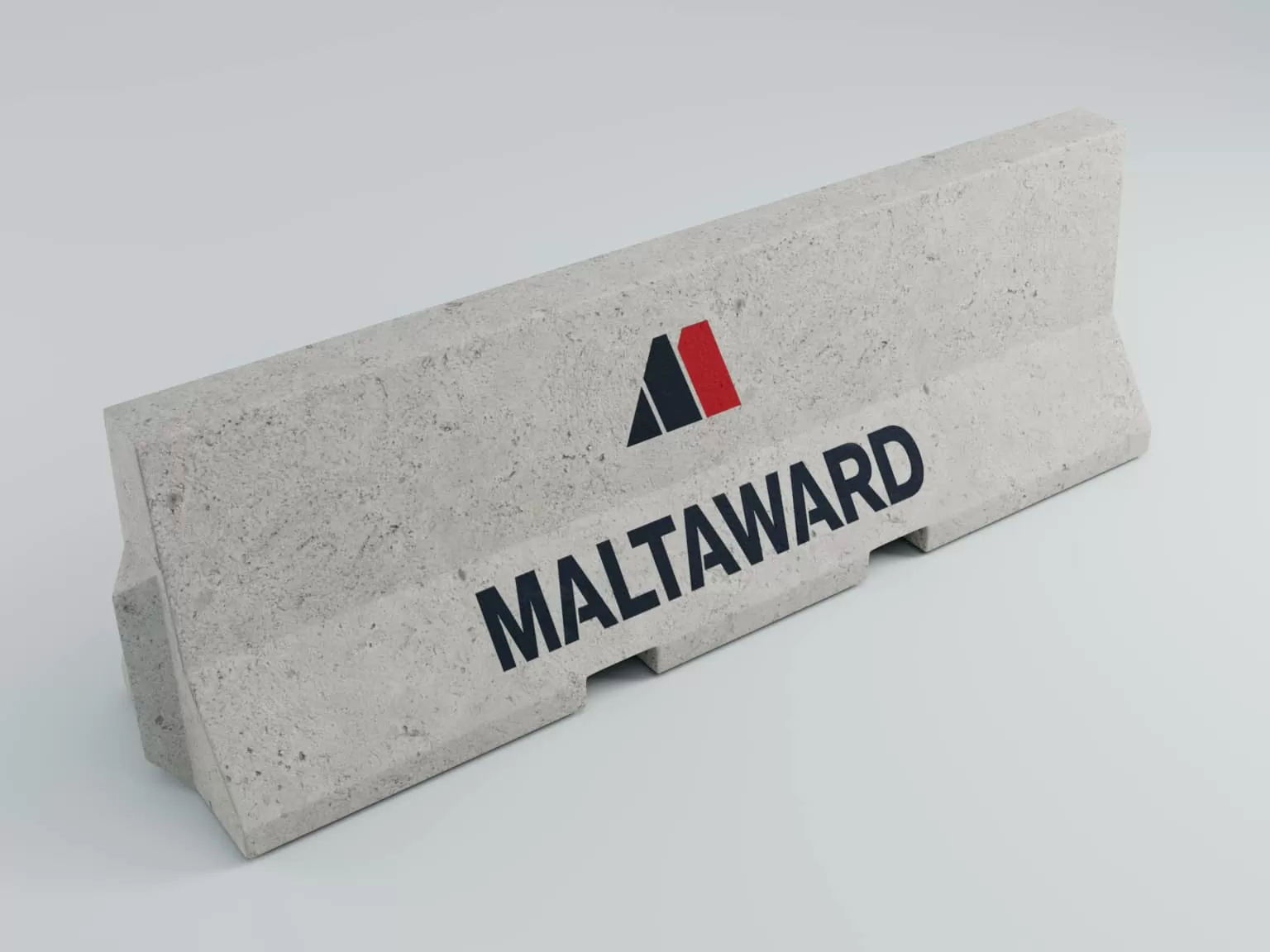 Cement barrier best sale blocks