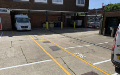 Horsham Fire Station - Line Painting 2