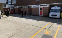 Horsham Fire Station - Line Painting 3