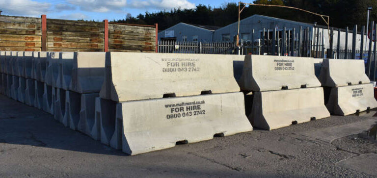 Interlocking Jersey Barriers