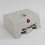 Marquee concrete barrier blocks from Maltaward for secure event anchoring