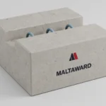 Kentledge concrete blocks by Maltaward, ideal for temporary ballast and stability