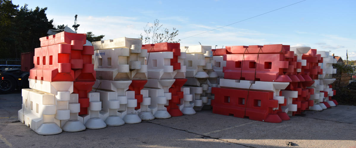 Water Filled Barriers - Plastic Road Barriers | Maltaward