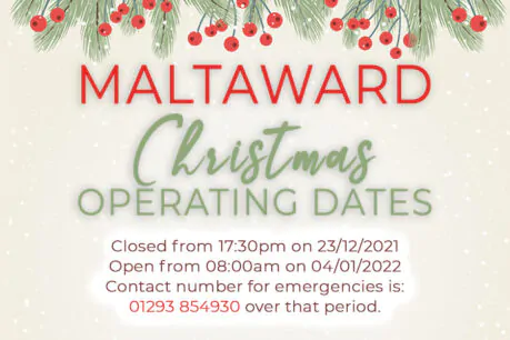 Christmas Operating Hours