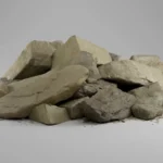 Natural quarry boulders used as rock barriers for enhanced perimeter security