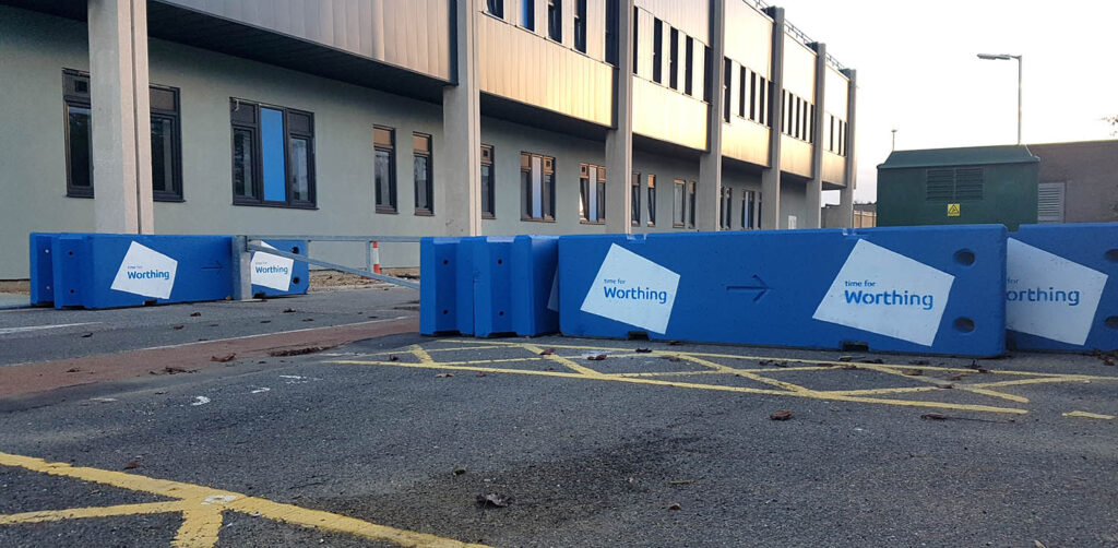 Temporary Vertical Concrete Barriers | TVCB