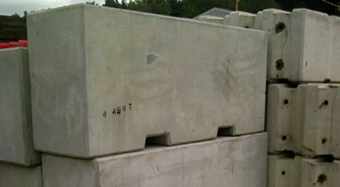 Malta Security Blocks with Forklift slots ( 3800kgs / 4500kgs)