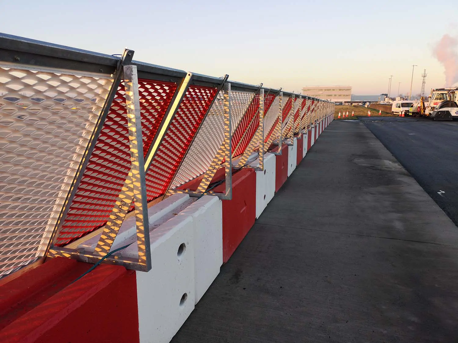 jet blast fencing