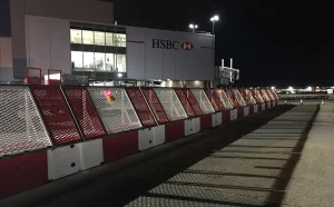Jet Blast Fencing Airport